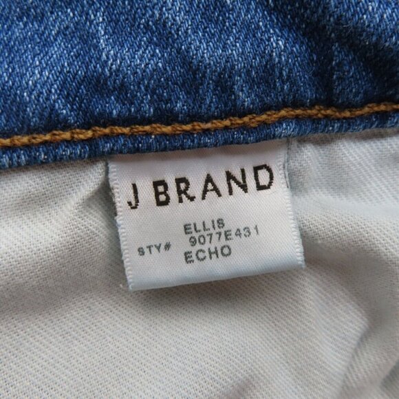 J Brand Womens 27 Ellis Echo Blue Wash Denim Jeans Straight Leg Cotton Blend - Picture 6 of 9